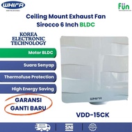 WIFA Exhaust Fan Sirocco 6 Inch VDD-15CK Motorcycle Ceiling Exhaust Fan BLDC