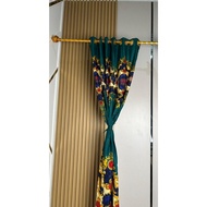 SMOKRING CURTAINS 12 Ring SIZE 90CM X 220CM VARIOUS MOTIFS