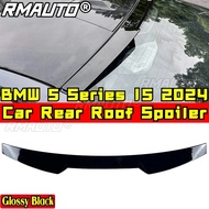 Car Rear Roof Spoiler Wing Compatible with BMW 5 Series I5 2024 Body Kit Roof Spoiler Wing Car Acces