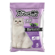 ทรายแมว Pettosan เพ็ทโตะซัง 5 ลิตร มี 6 กลิ่น ยกกระสอบ 6 ถุง