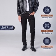 กางเกงยีนส์ผู้ชาย ทรงกระบอกเล็ก Jack Russel Klassik J-5005 Slim Fit Dark Blue