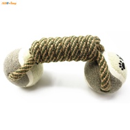 Alloving Natural Cotton Rope Dog Toys Tough Teething Rope Tug-Of-War &amp; Fetching Bone For Medium and Small Dog ToysAlloving Natural Cotton Rope Dog Toys Tough Teething Rope Tug-Of-War &amp; Fetching Bone For Medium and Small Dog Toys AL-MY