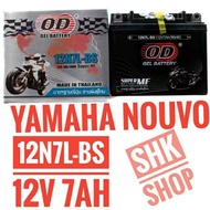 แบตเตอรี่ โอดี od  12N7L-BS  12V 7AH  15 x 6 x 13 cm. YAMAHA NOUVO ผู้คนมากมายก่ายกอง จ้องมองตั้งใจจะมองหา รอถึงเวลาจะไขว่จะคว้าทำความดี แต่ใครเล่าใครจะไปตั้งใจอะไรจะมาชี้ คนเรียกคนดีติดที่เขาเอาใจใคร