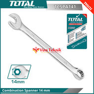 TOTAL Kunci Ring Pass Combination Spanner 14 mm TCSPA141