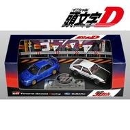 🇯🇵日本代購 1/64 頭文字D 30th TOYOTA AE86 &SUBARU WRX STi GC8 藤原文太 藤原拓海
SUBARU 1:64 Initial D 30th Toyota Sp