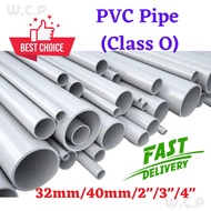 PVC Pipe/PVC Water Pipe Class O (3"/4") {NON SIRIM}
