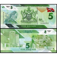 Trinidad and Tobago 2020 Five 5 Dollars UNC (P-61)