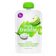 Organic Baby Food Creamy Golden Delicious Apple Greek Style Yoghurt 100g (Expiry - 29-Oct-20)