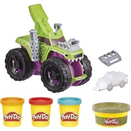 Play-Doh Wheels Chompin' Monster Truck Toy for Kids 3 Years and Up with Car Accessory and 4 Non-Toxi