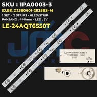 BACKLIGHT TV LED AQUA 24 INCH LE-24AQT6550T LE24AQT6550T LE 24AQT6550T