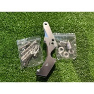 NVX155 BREMO FRONT CALIPER BRACKET BREMBO 4POT CALIPER GP4/M3/K50 BRACKET ONLY