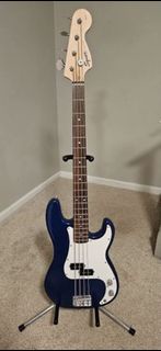 Squier Precision Bass Guitar + Bag