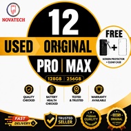Used 12 l 12P l 12PM 128GB l 256GB l Bh 100% l 3 Month Warranty