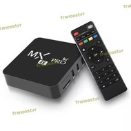 額tv box mxqpro 安卓11.1 高清播放器安卓電視機頂盒