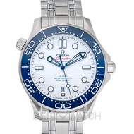 Omega Seamaster Diver 300m Co-axial Master Chronometer 42 mm Automatic White Dial Steel Men s Watch