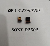 CAMERA KAMERA DEPAN BELAKANG SONY SONNY D2502 ORIGINAL CABUTAN