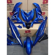 Y15ZR COVERSET - MX King 2020 [ DPBMC BLUE ] V1 &amp; v2 Sticker tanam