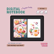 數碼 Digital notebook - breakfast (Hyperlink)