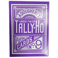 Purple Tally Ho Reverse Circle Back Limited Edition Playing Cards Purple Tally Ho Reverse Circle Bac