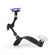 Guitar Support Rest Leg Bracket Suction Cup Mount Aluminum Professional Guitar Leg Stand Musical Ins