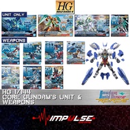 Bandai HGBD:R 1/144 Core Gundam Unit And Weapons Mercuone Veetwo Marsfour Saturnix Nepteight  HG