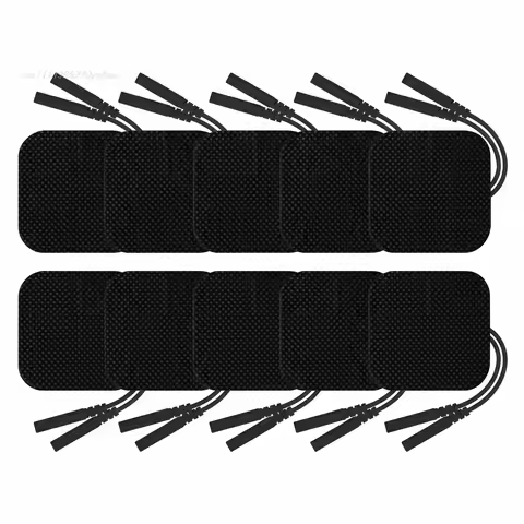 TENS Electrode Pads Parches Masajeador Nonwoven Replacement Self Adhesive Home Daily Electric Body R