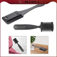 [Blesiya] Razor Comb Hair Thinning Comb Slim Haircuts Cutting Tool Trimmer Razor