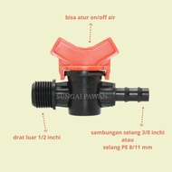 Connector connection connector valve faucet on off outer thread 1/ 2 inches to water hose 3/s 8 inch