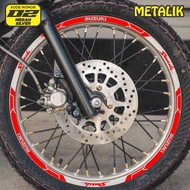 SUZUKI Rim List Sticker SmashSUZUKI 17 inch Rim Variation AR-01 Metallic