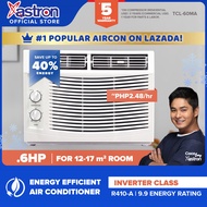 Astron Inverter Class .6 HP Aircon (window-type air conditioner | TCL-60MA | built-in air filter | anti-rust body | 9.9 energy rating | white) (formerly Pensonic aircon) | aircon for small room