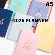 [Ready Stock] 2026 Planner A5 Daily Planner 2026 Diary Notebook A5 Page a Day Academic Diary Weekly 