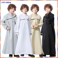 Baju Raya 2022 Boy Kids Baju Jubah Lelaki Jubah Muslimah Blouse Muslimah Long Dress Muslimah Budak Muslim Suit Wear Pakaian Abaya Kanak Putih Baju Kurung Moden Kebaya Baju Melayu Kaftan Fashion Murah TH876