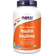 NOW plements, Inulin Prebiotic Pure Powder, Certified Organic, Non-GMO Project Verified, Intestinal 