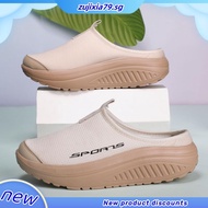 size35-43 lightweight Women Slip on shoes wedge Half shoes Causal shoes for women 42/43