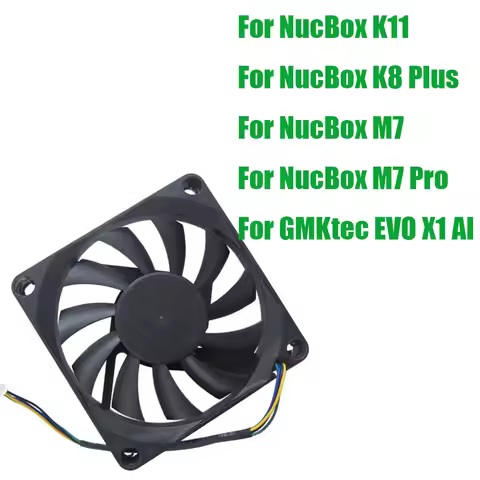 For GMKtec For NucBox K11 M7 For NucBox K8 Plus M7 Pro EVO X1 AI DC5V Replacement MINI PC Case Cover