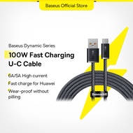 Baseus 100W USB Cable 6A Fast Charging Cable For Huawei Honor Ultra Data USB C Phone Cable For Xiaom