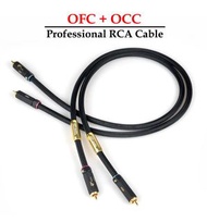 [實體商店] 高純度OFC+OCC RCA Cable, 單晶銅RCA線, 訊號線