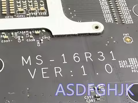 Original MS-16R31 VER: 1.0 FOR MSI GF63 gf65 Laptop Motherboard DDR4 With I7-9750H AND GTX1050MTI Te