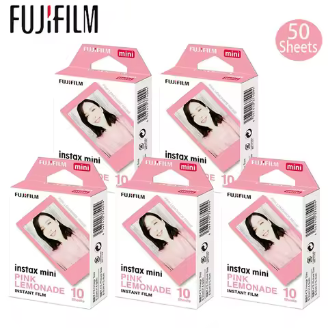 Fujifilm Instax Mini 12 Film Pink Lemonade Film Fuji Mini Series Camera Universal Photo Paper For Fu