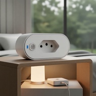 Smart Socket Adapter, EWeLink Wi-Fi Plug, App & Alexa/Google Home Voice Control  Penyesuai Soket Pin