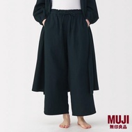 MUJI Ladies Crepe Gauze Long Pants