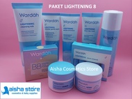 Paket Glowing Wardah Lightening Series 9in1 / Wardah Paket Lightening Series 8 / Perawatan Wardah / Paket komplit Wardah