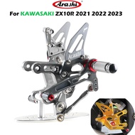 Arashi Motorcycle accessories footrest footpeg pedal foot peg Rearset Rear Set foot rest For KAWASAK