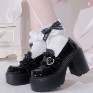 地雷系量產系亞文化厚底增高皮鞋