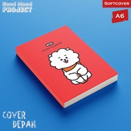 KPOP BTS BT21 RJ 2 Softcover A6 Notebook Agenda Planner Journal Notes