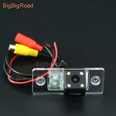 BigBigRoad For Audi A3 S3 8L A4 RS4 8D A8 A8L S8 D3 4E 1995-2007 Car Rear View Camera Night Vision W
