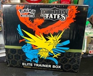 Pokémon โปเกม่อน 🇺🇸 HIDDEN FATES ELITE TRAINER BOX SET 🇺🇸 ชุดการ์ดสะสม โปเกมอน 🇺🇸 ของแท้ 100% ภาษาอั