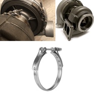 TMA~ Car Turbocharger Exhaust V Band Clamp 186917 109‑114mm/4.3‑4.5in Replacement For Holset HX52 HX