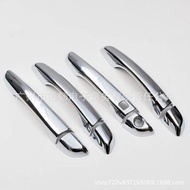 Suitable for 17-20 Hyundai I35 Chrome-Plated Silver Handle Stickers Hyundai I35 Outer Handle Door Ha