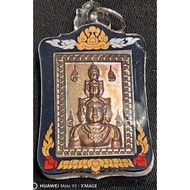 LUANG PHOR THONG DUM PHRA MAHASETTI KAO NAK 9FACE BUDDHA 九面福贵佛